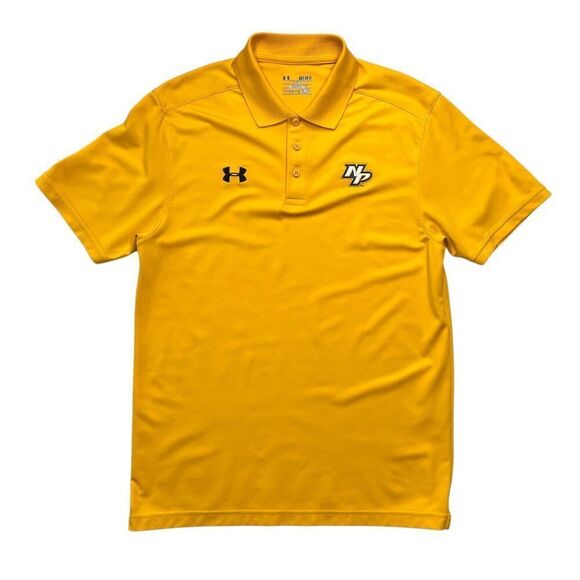 Under Armour Other - Under Armour Polo Men's Medium Yellow Nashville Predators Ice Hockey Embroidered